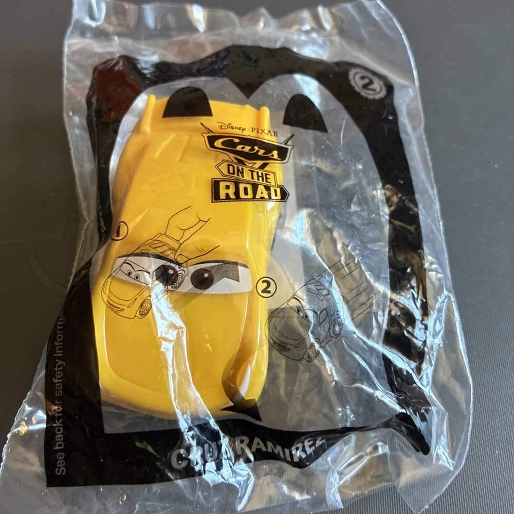 NEW DISNEY PIXAR CARS ON THE ROAD MOVIE CRUZ RAMIREZ TOY #2 2022 MCDONALD'S TOY
